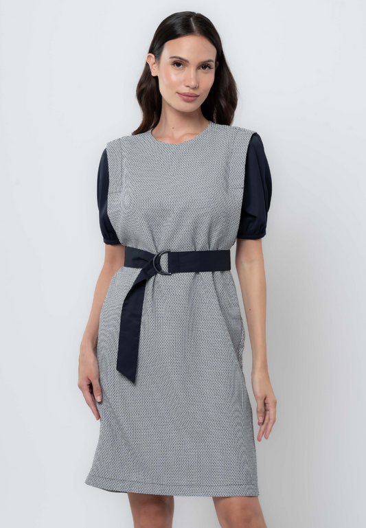 Apple & Eve Relaxed Fit Tweed Dress