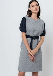 Apple & Eve Relaxed Fit Tweed Dress